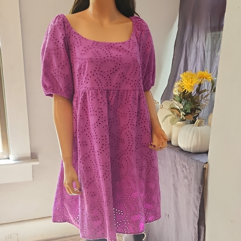 Time and Tru Lavender Dress